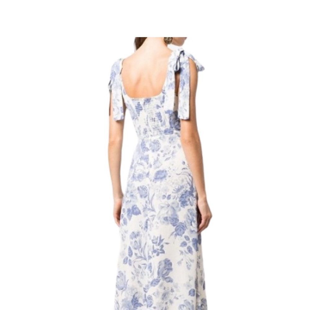 Reformation Lucerne Floral Print Twilight Midi Dress $278 - Picture 3 of 12